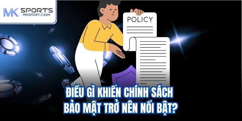 Điều gì khiến chính sách bảo mật trở nên nổi bật?