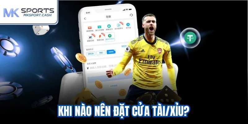 Khi nào nên đặt cửa Tài/xỉu?